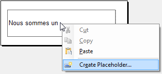 RDLC - Text Box - Create PlaceHolder