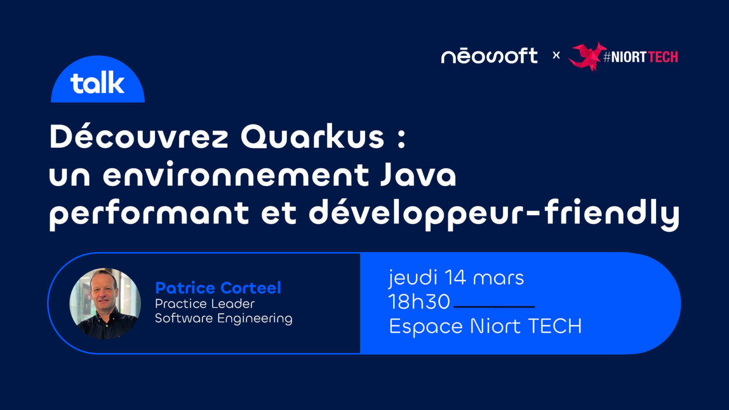 Quarkus Néosoft Niort Tech