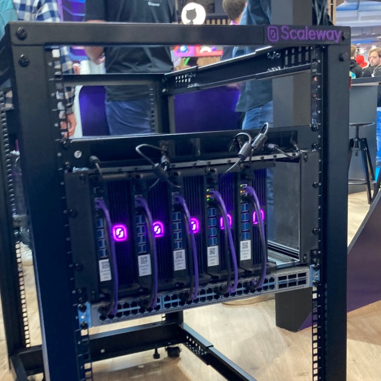 baie serveur Scaleway