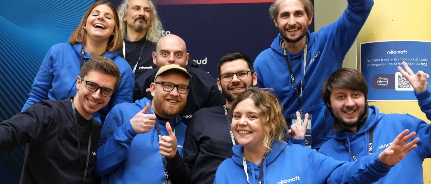 Header équipes Néosoft au Touraine Tech 2025