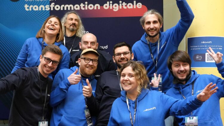 Header équipes Néosoft au Touraine Tech 2025
