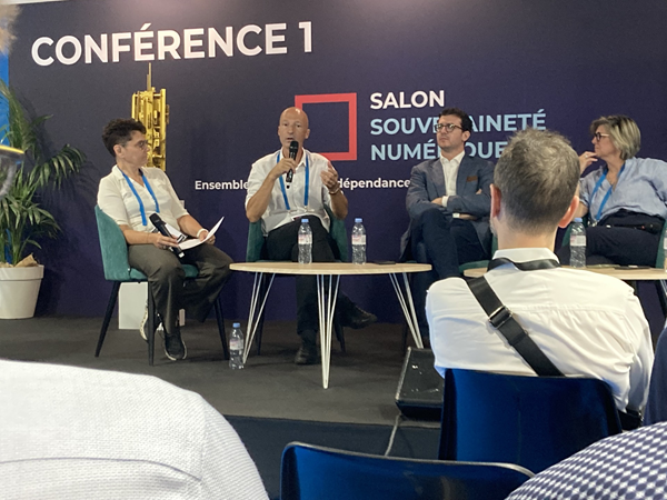 Sylvain au salon de la souveraineté numérique